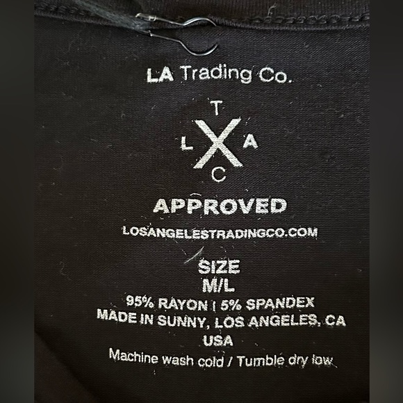 NWT LA Trading Co. Let’s Be Pretty T-shirt Dress - Picture 4 of 6